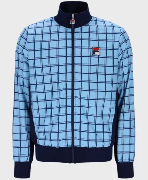 Fila Morgan Check Jacket Navy/Blue Bell