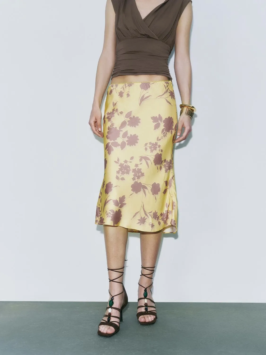 Floral Fishtail Skirts