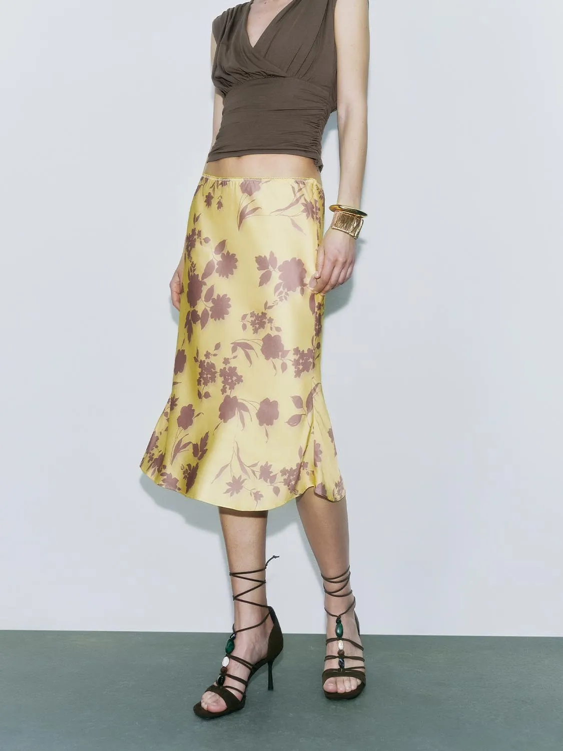 Floral Fishtail Skirts