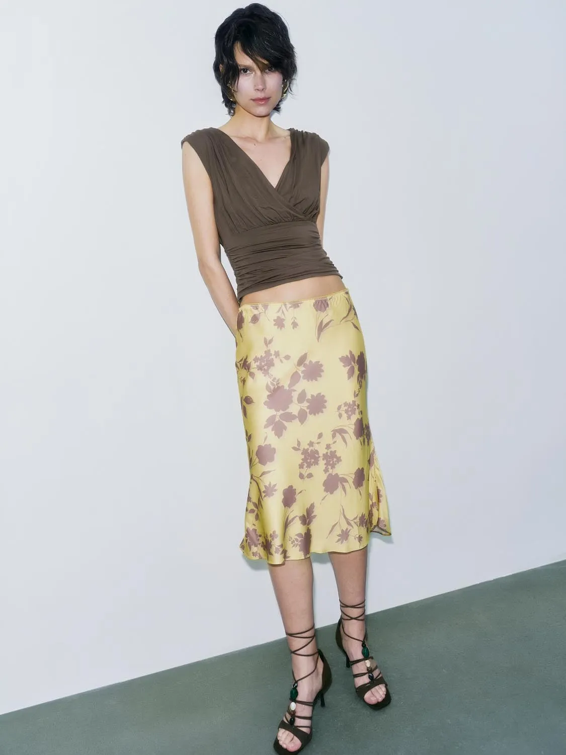 Floral Fishtail Skirts