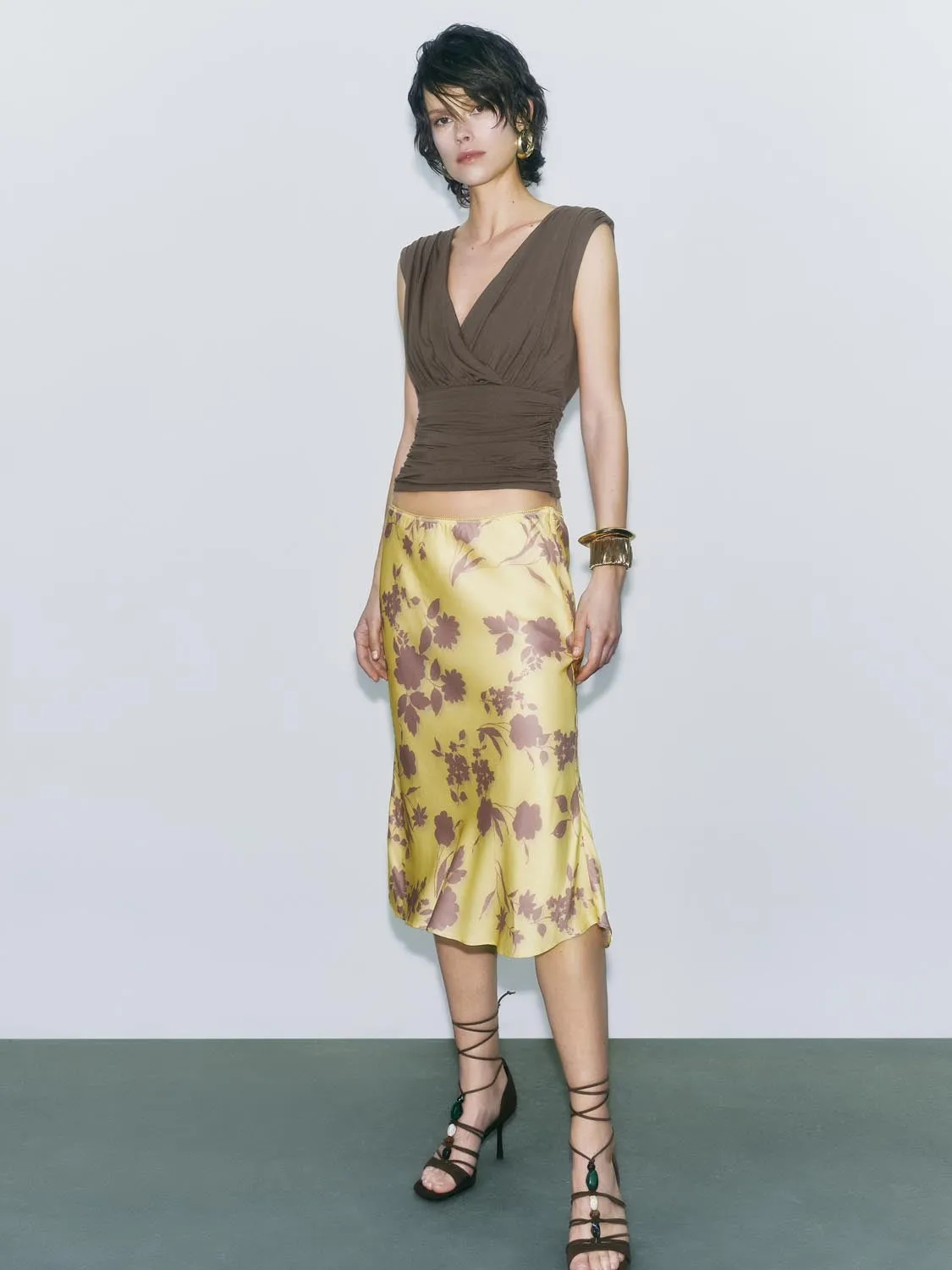 Floral Fishtail Skirts