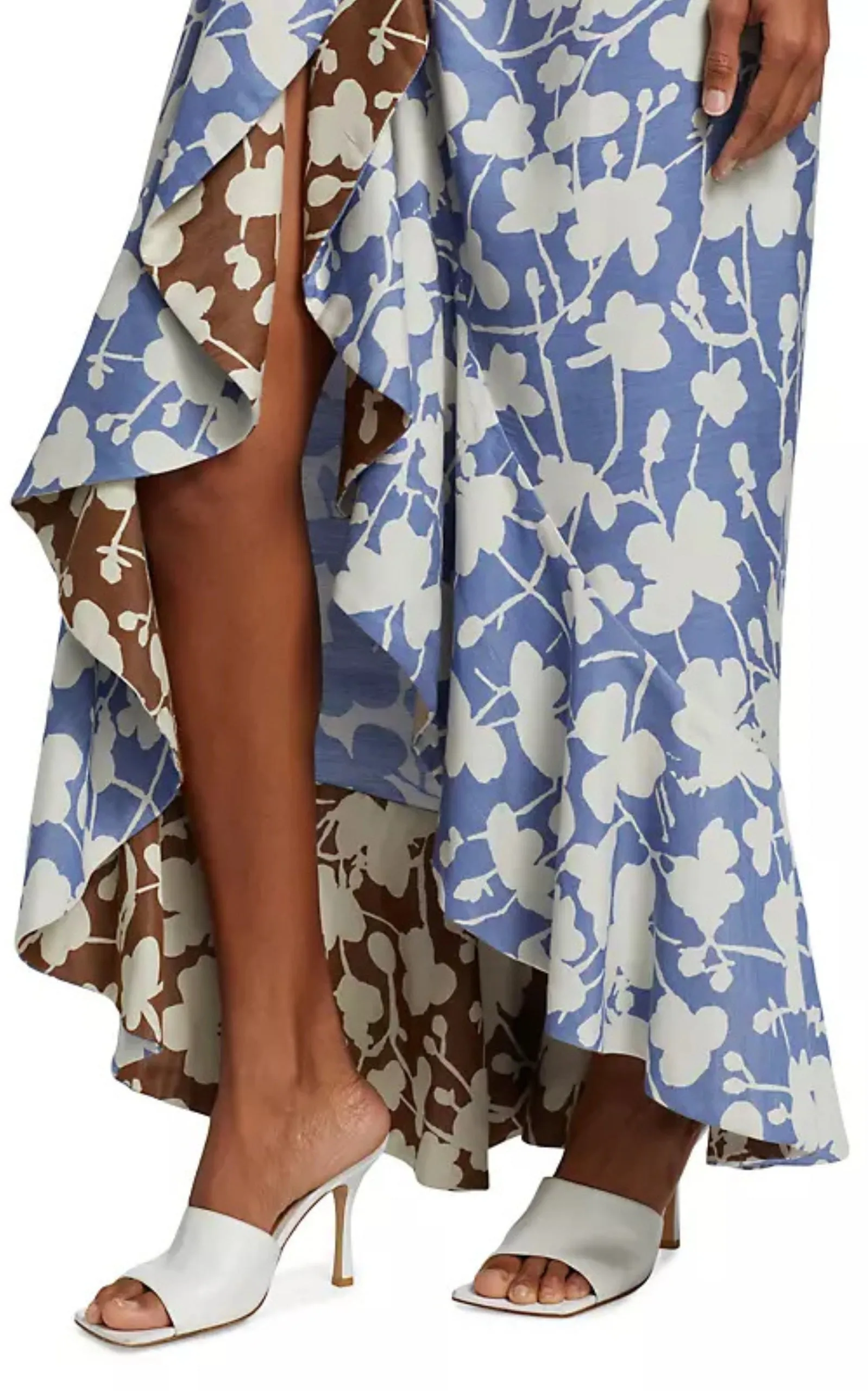 Floral Off The Shoulder Dress