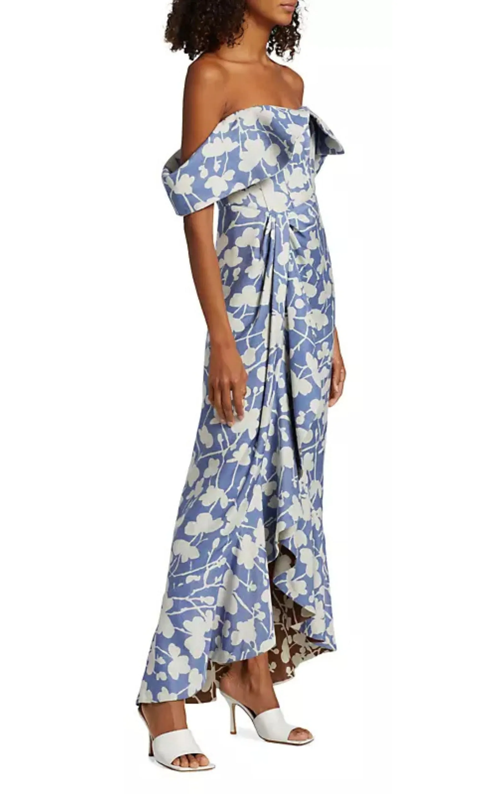 Floral Off The Shoulder Dress