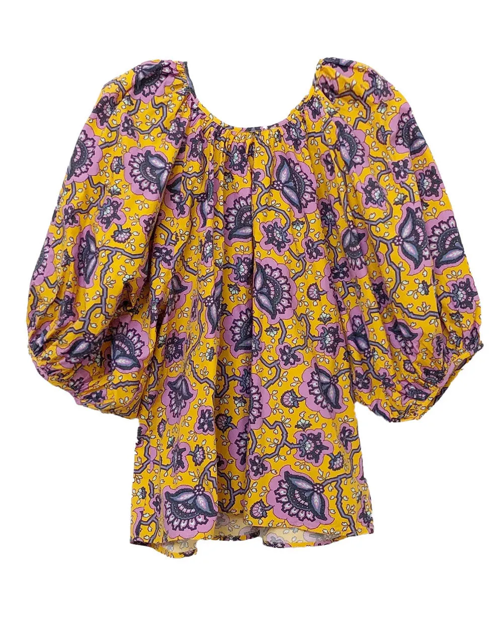 Gold Lotus Rowan Top