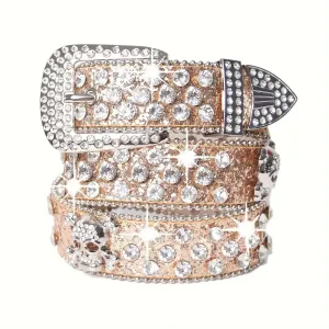 Gold Skull Belt