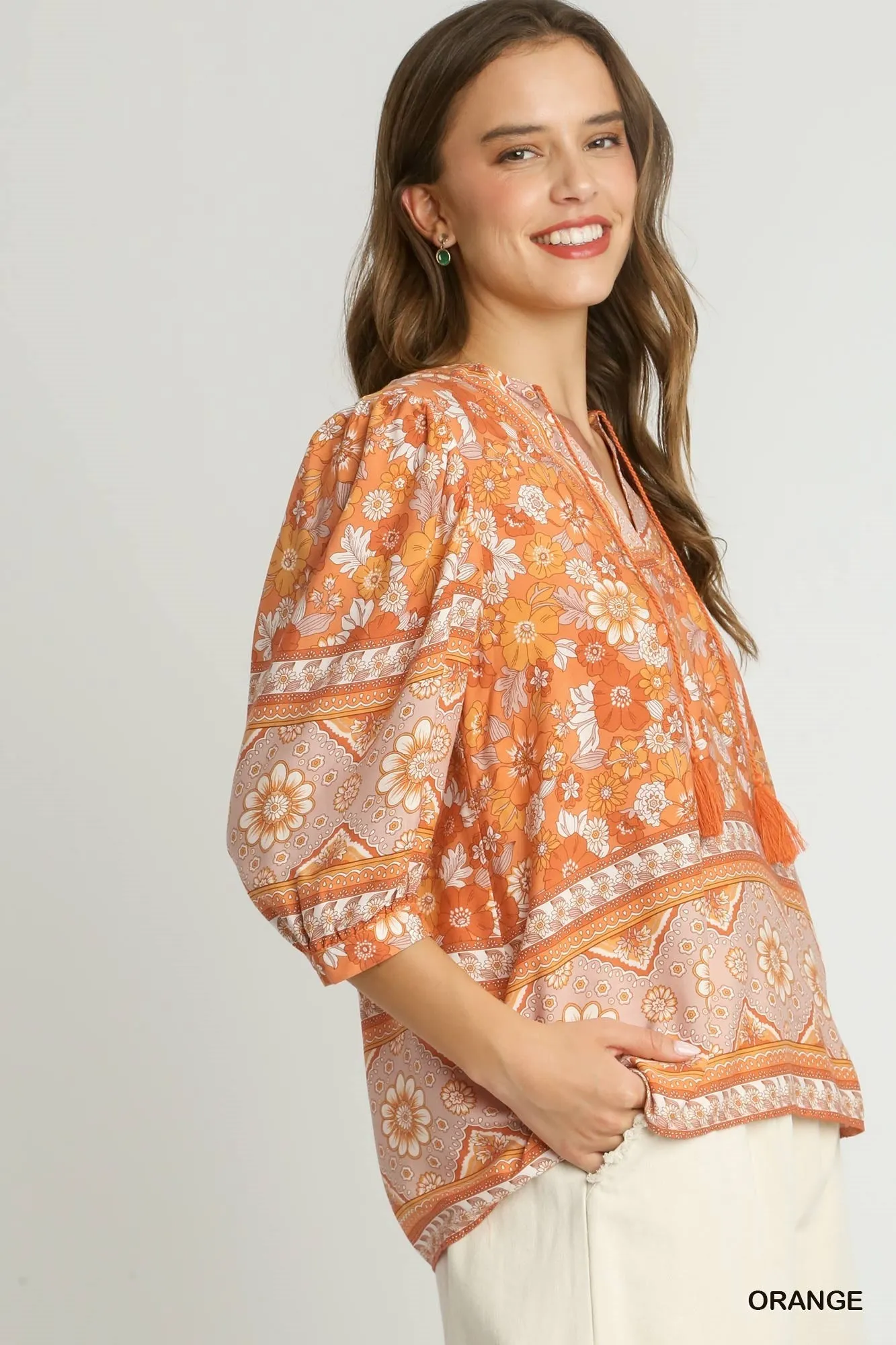 Harmony Shirt in Orange