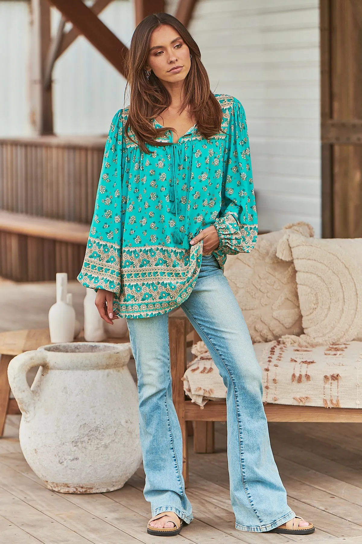 Hazel Blouse -  Maui