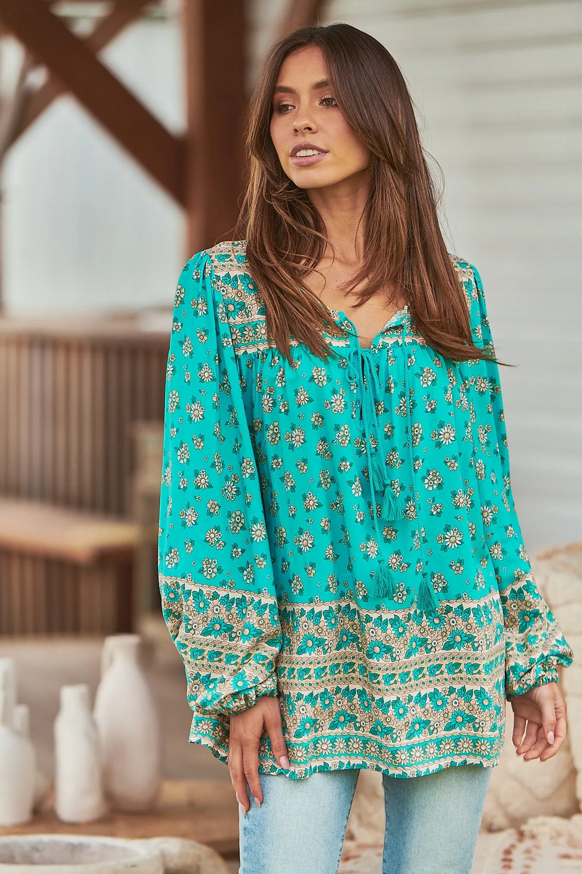 Hazel Blouse -  Maui
