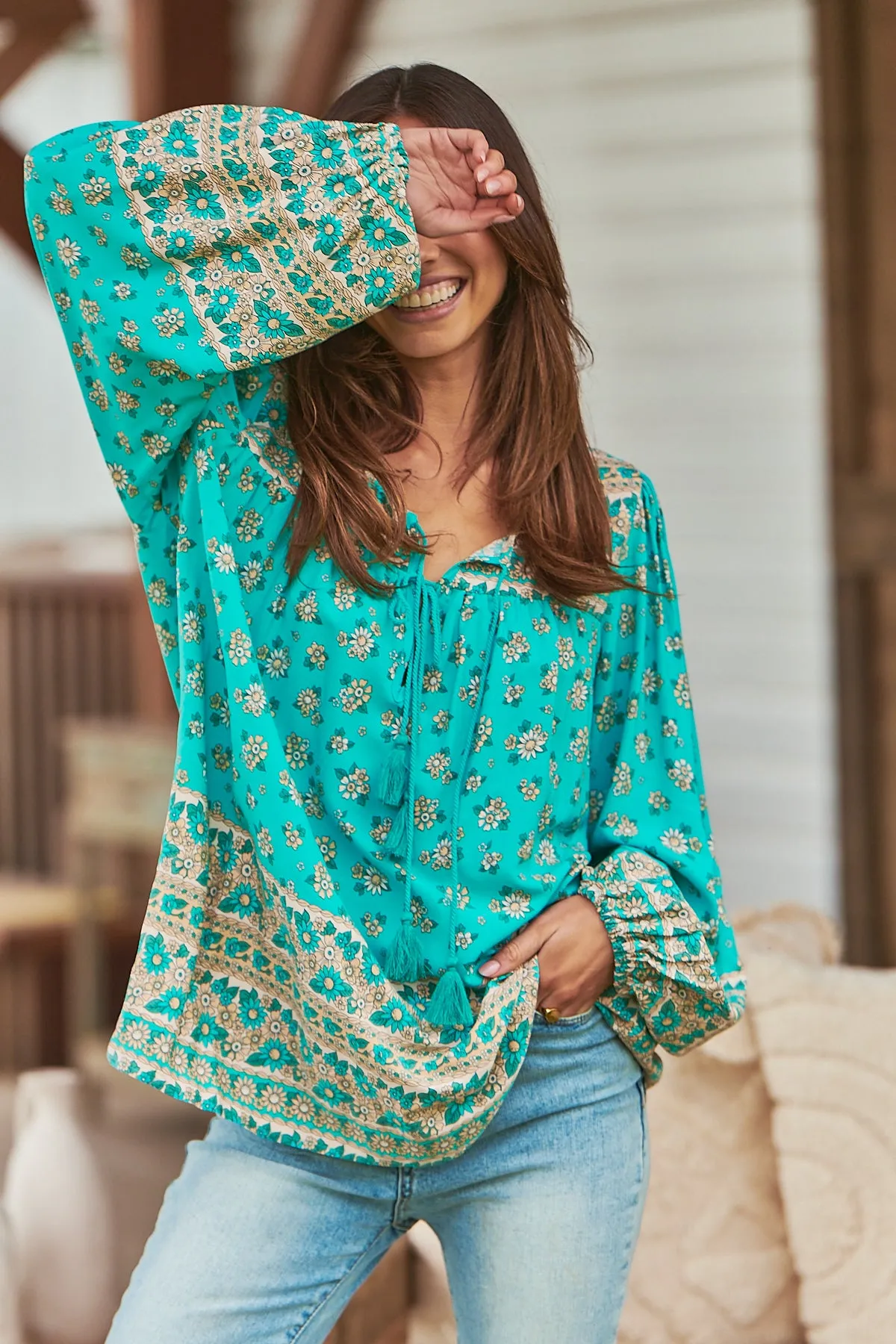 Hazel Blouse -  Maui