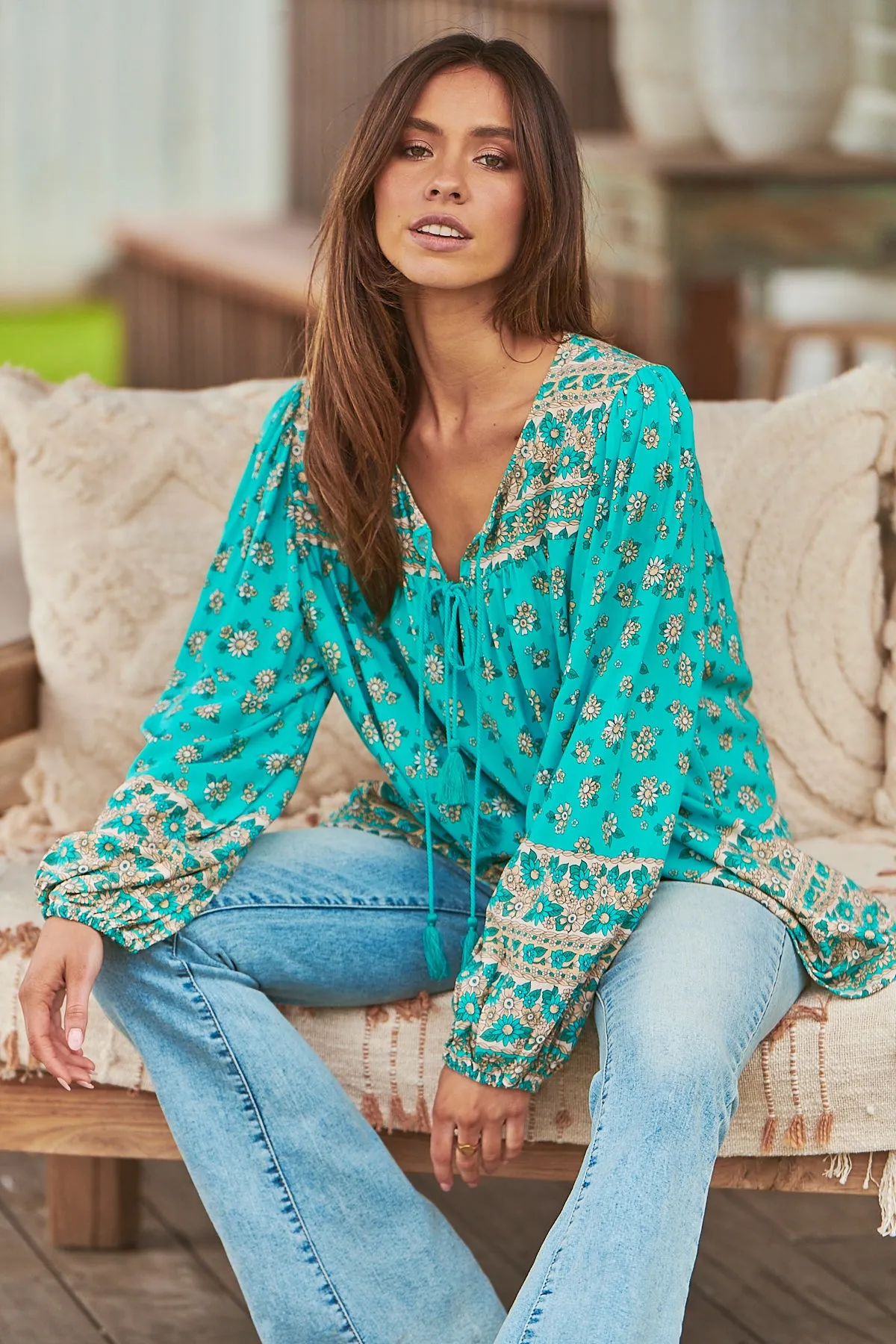 Hazel Blouse -  Maui