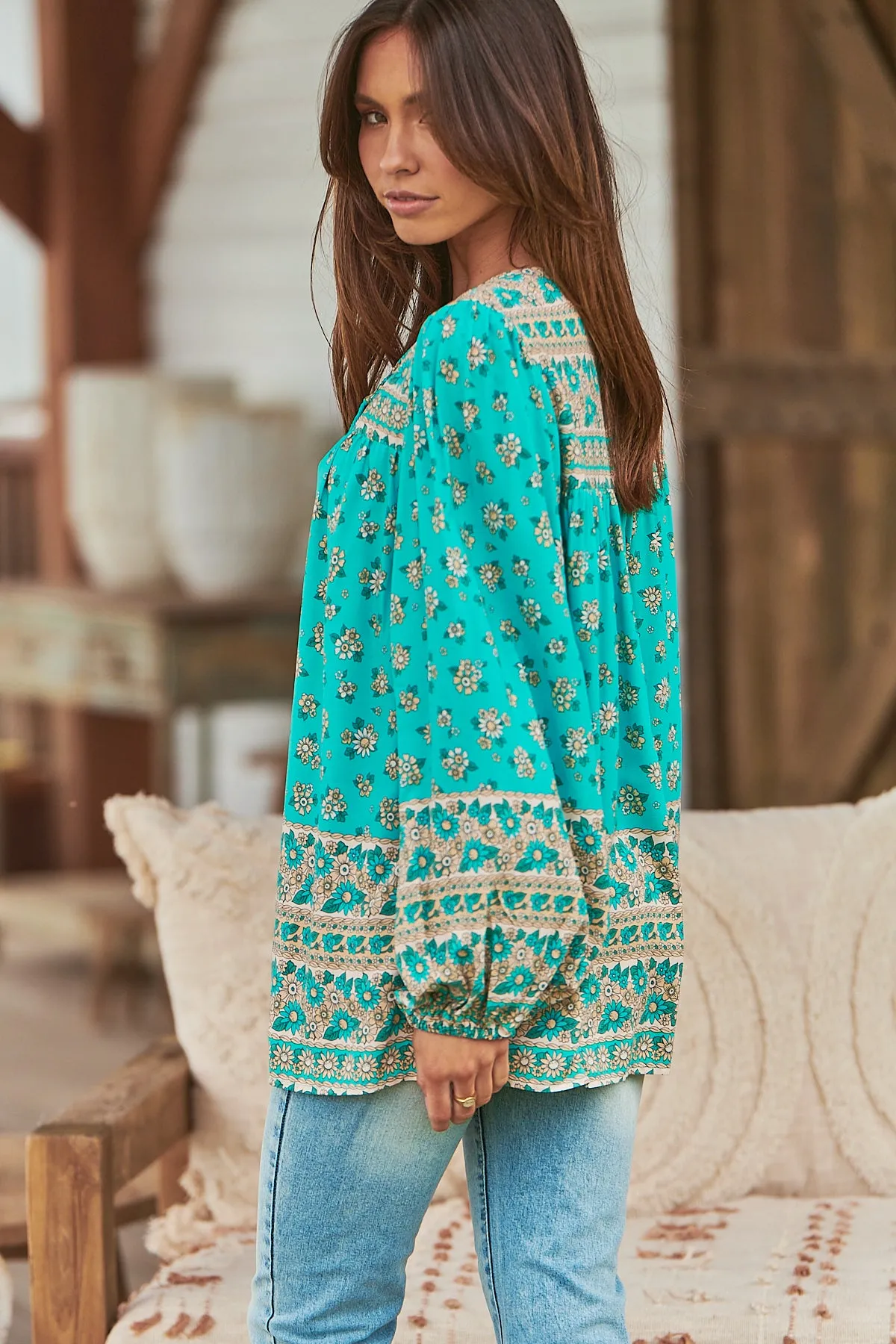 Hazel Blouse -  Maui