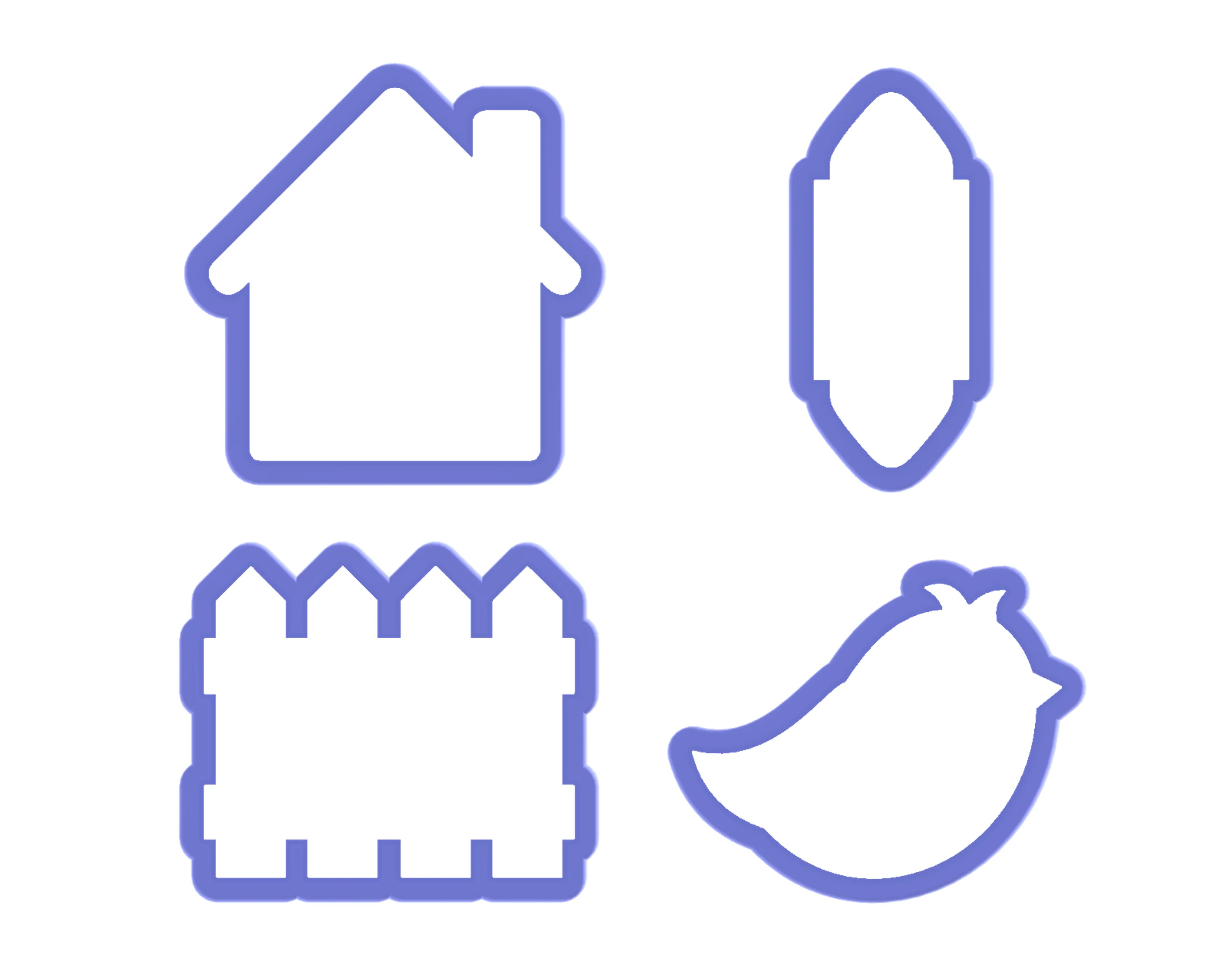 Home Tweet Home Cookie Cutter Set