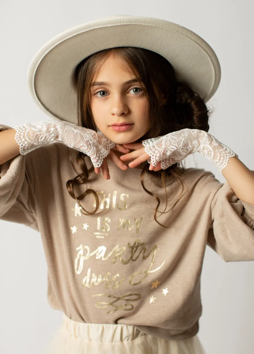 Juana Sweatshirt in Heather Oat