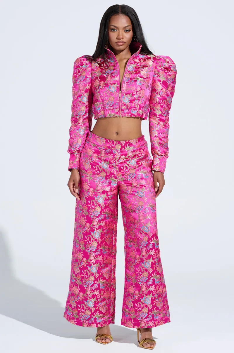 JULES BROCADE BOMBER