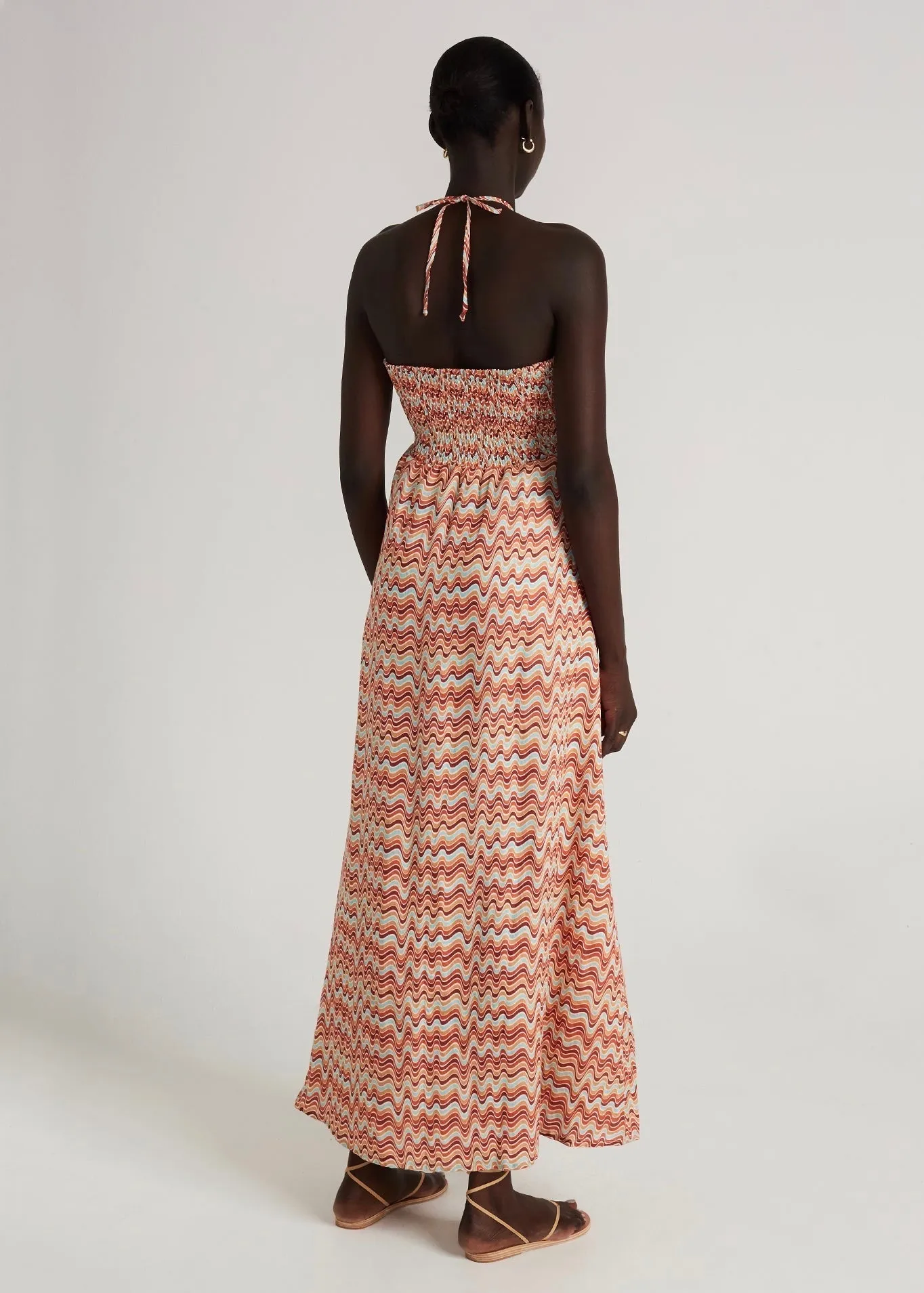 La Costa Maxi Dress (Vadella Print Dusk)
