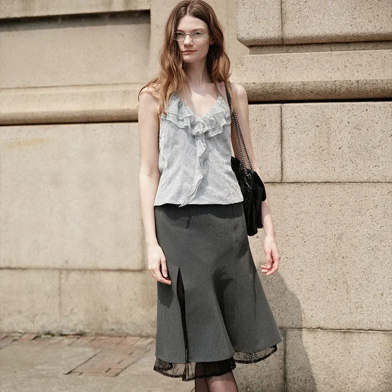 Lace Fishtail Skirt