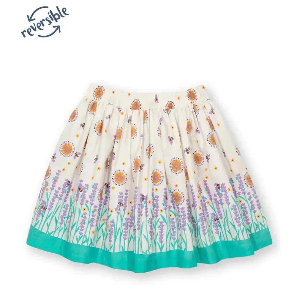 Lavender Love Skirt - Reversible!