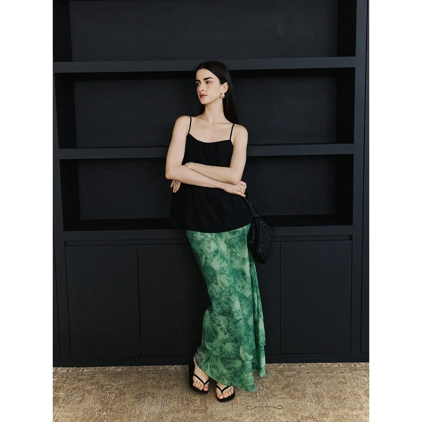 Layered Summer Maxi Skirt