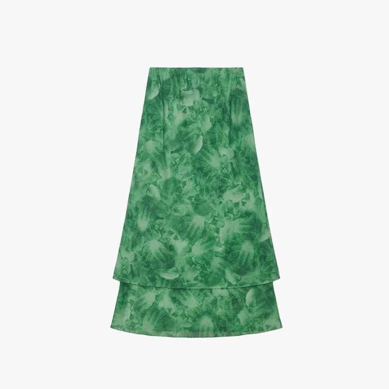 Layered Summer Maxi Skirt