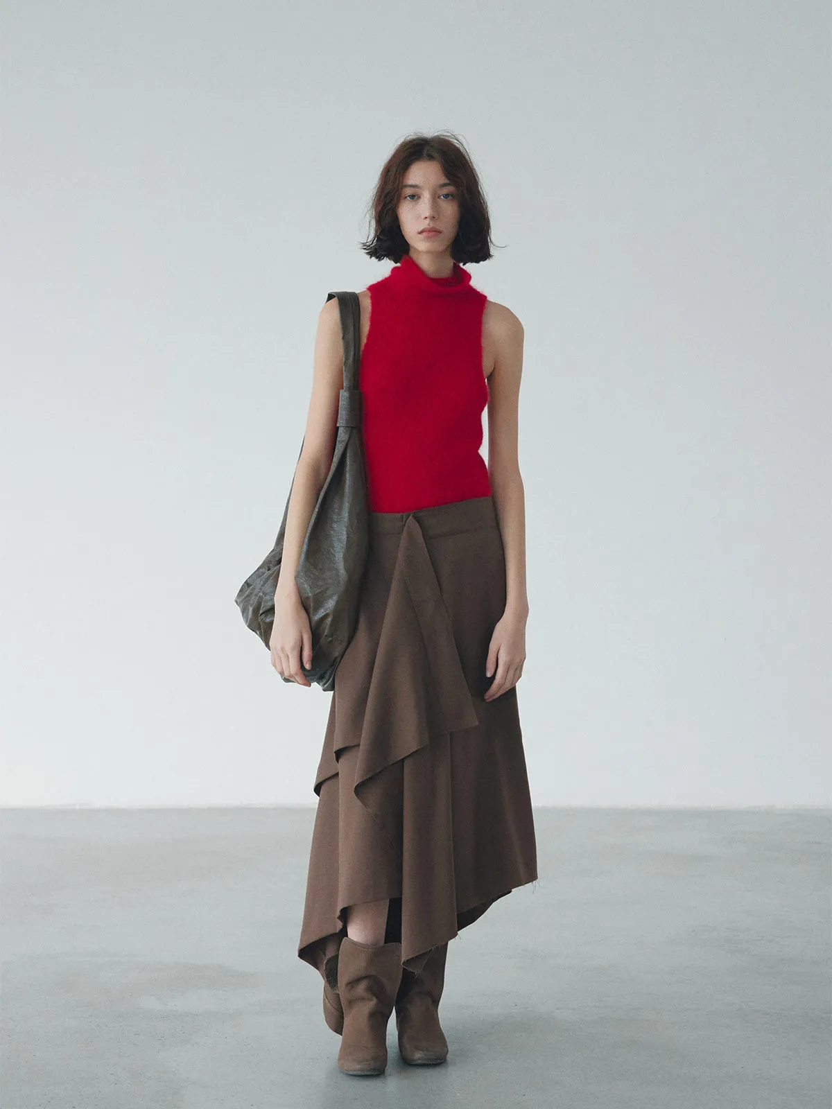 Leslie Wrapfall Skirt
