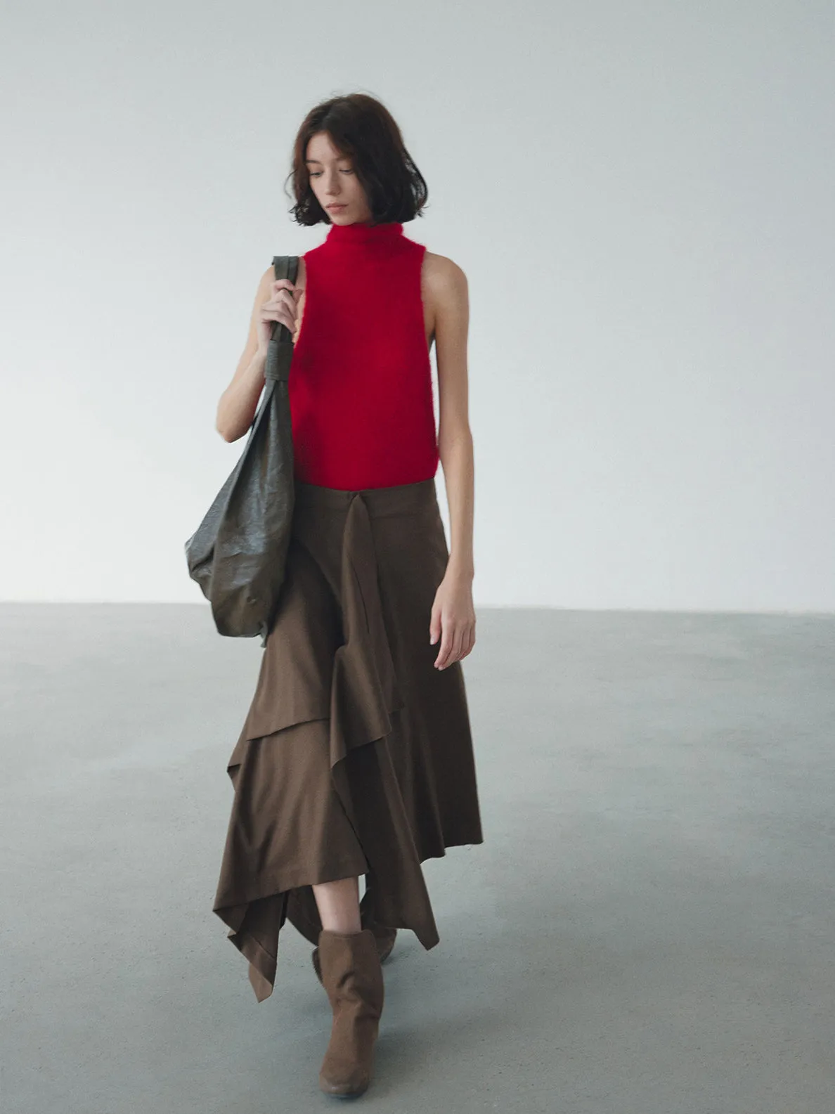 Leslie Wrapfall Skirt