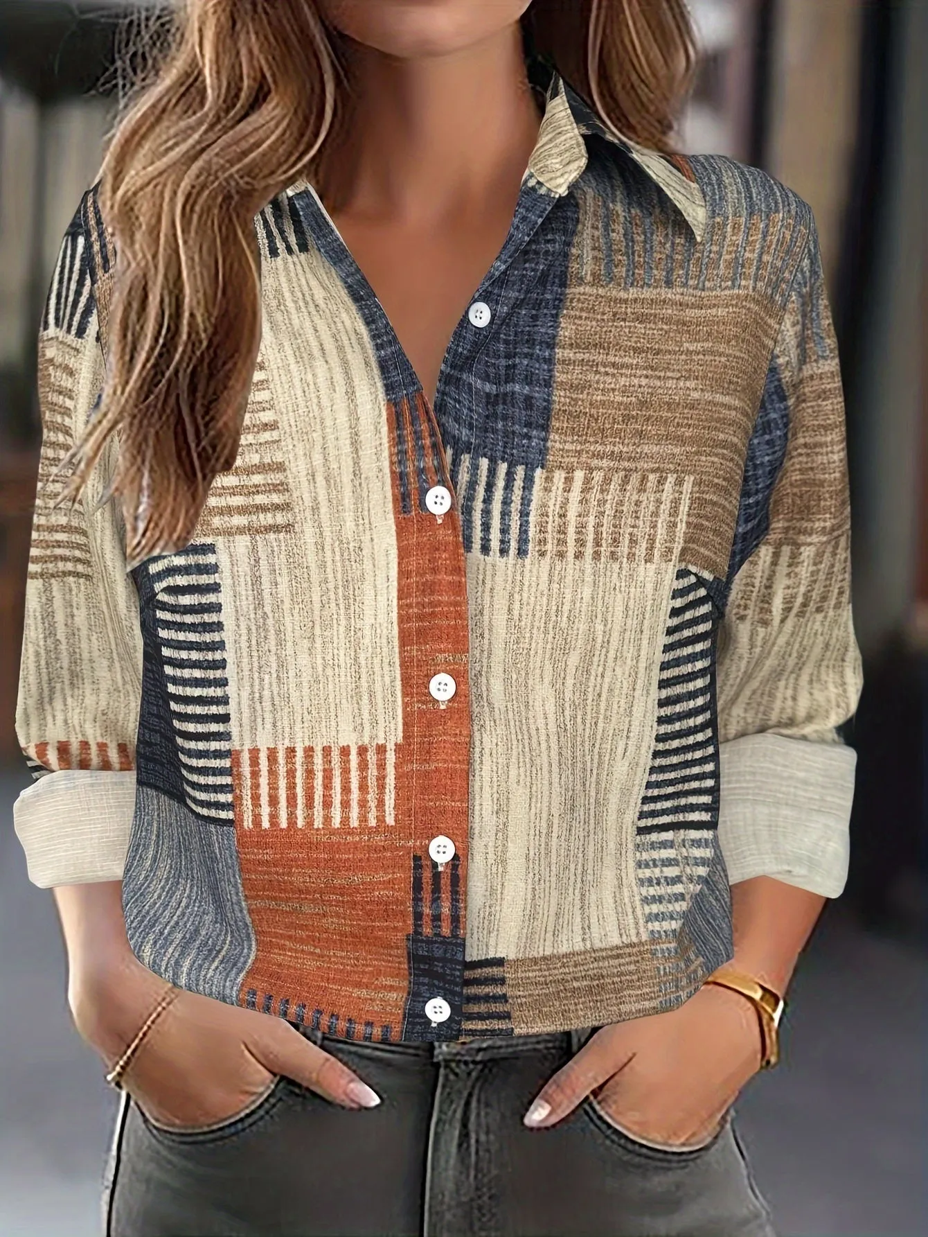 Lyla | Patchwork Blouse