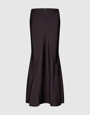 Maxi Fishtail Skirt