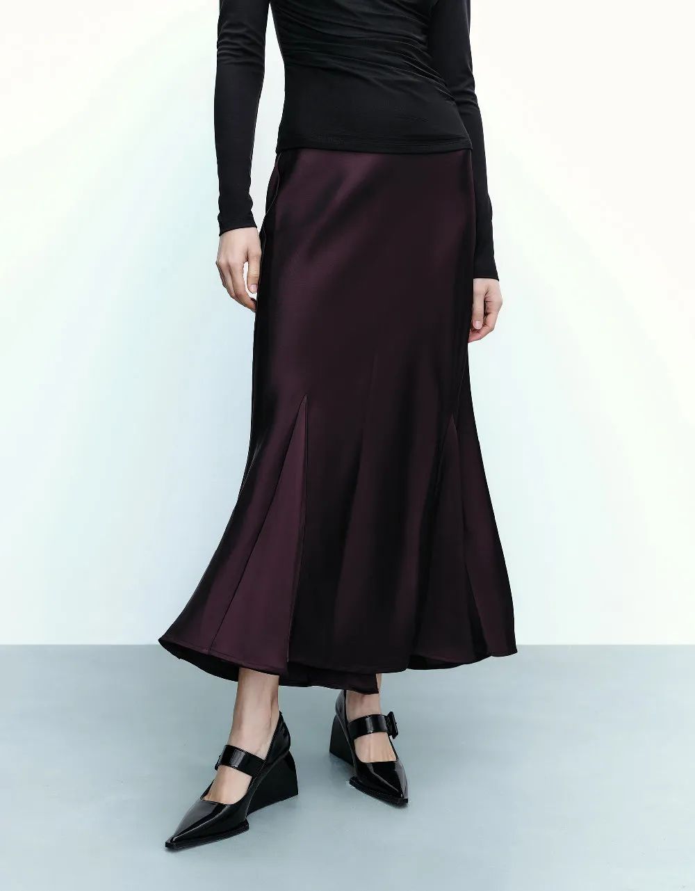 Maxi Fishtail Skirt