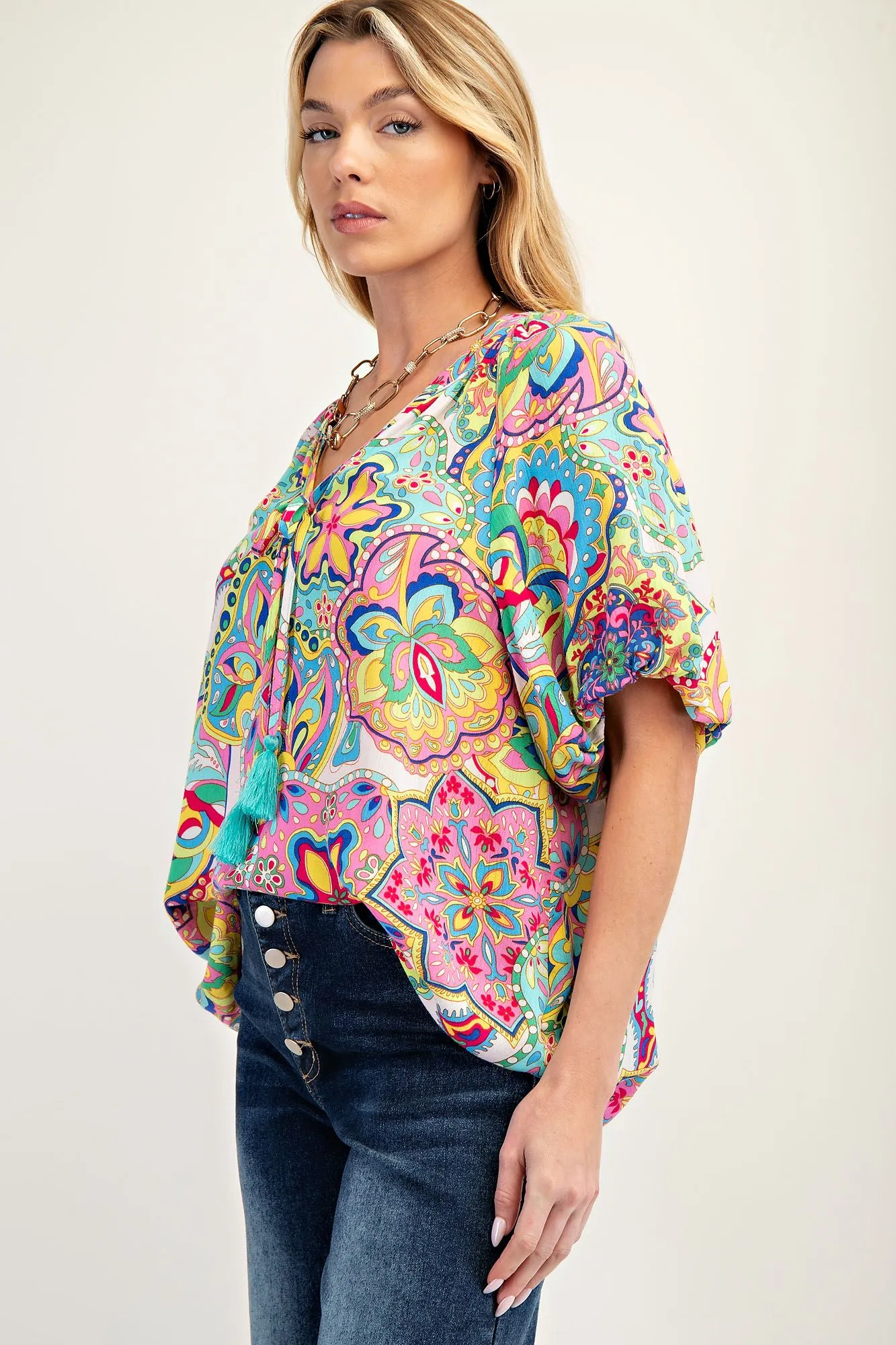 Meredith Gauze Top