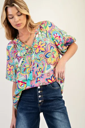 Meredith Gauze Top