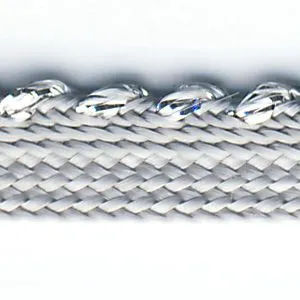 Metallic Piping #91 Silver
