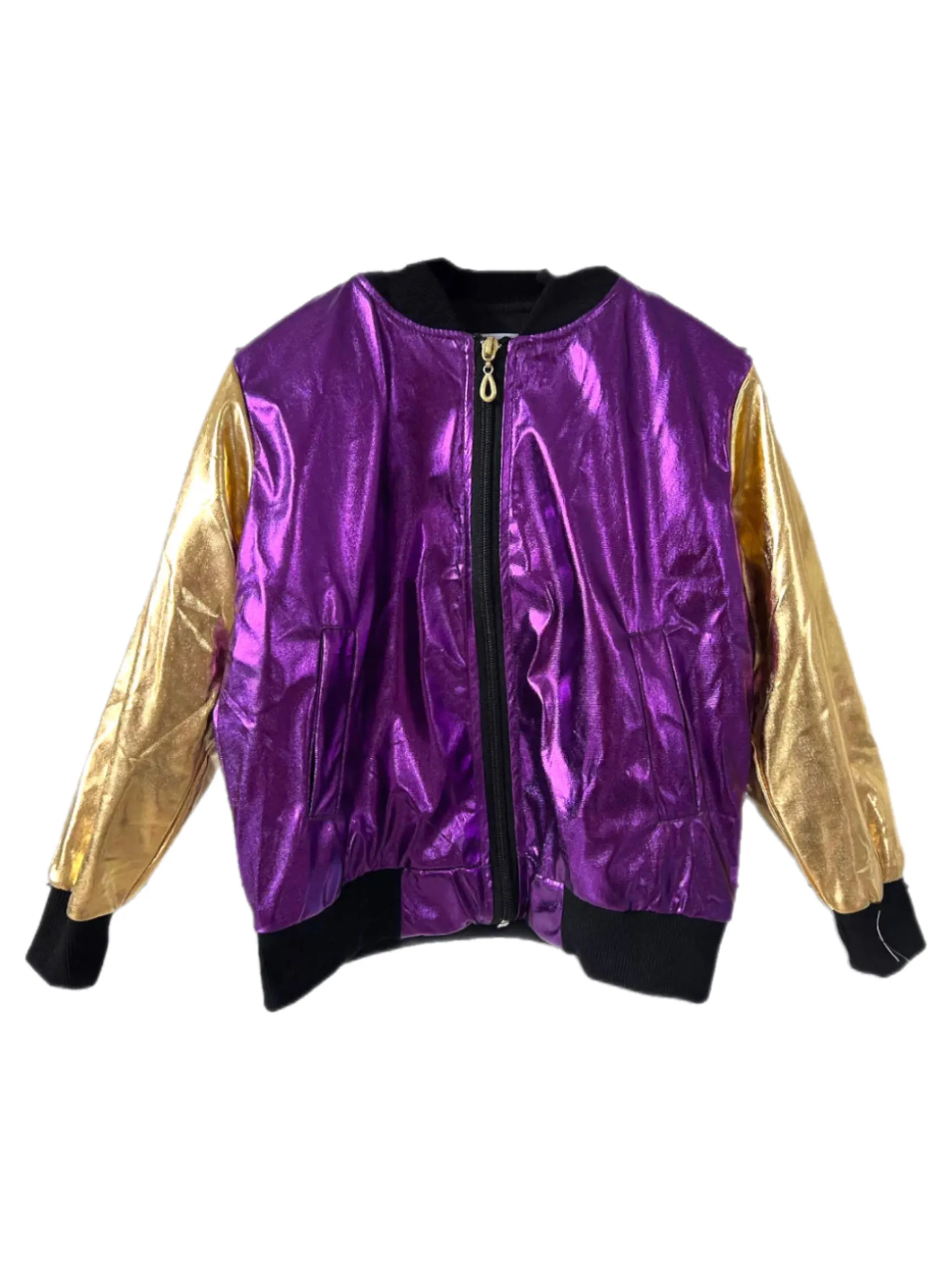 Metallic Purple and Gold Jacket