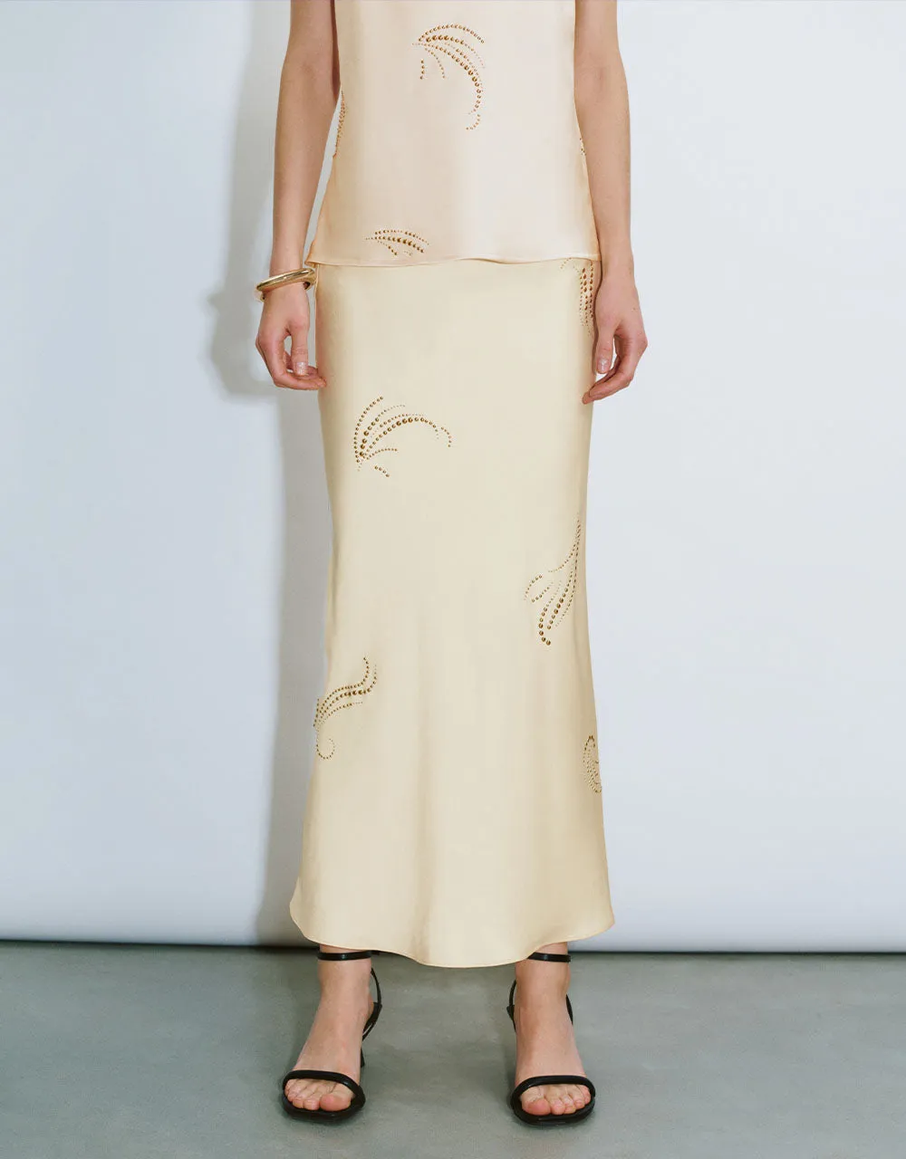 Midi Fishtail Skirt