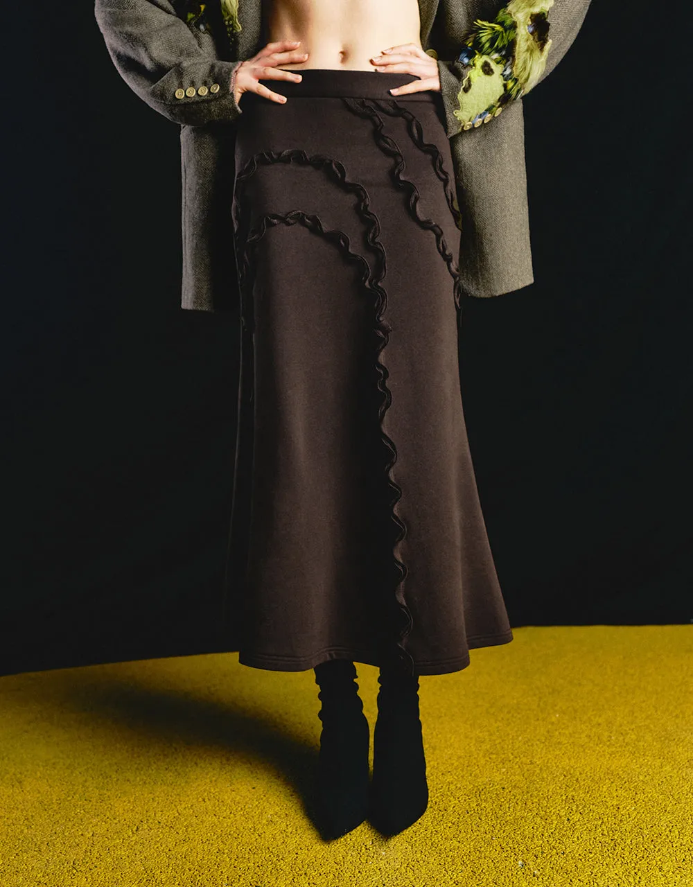 Midi Fishtail Skirt