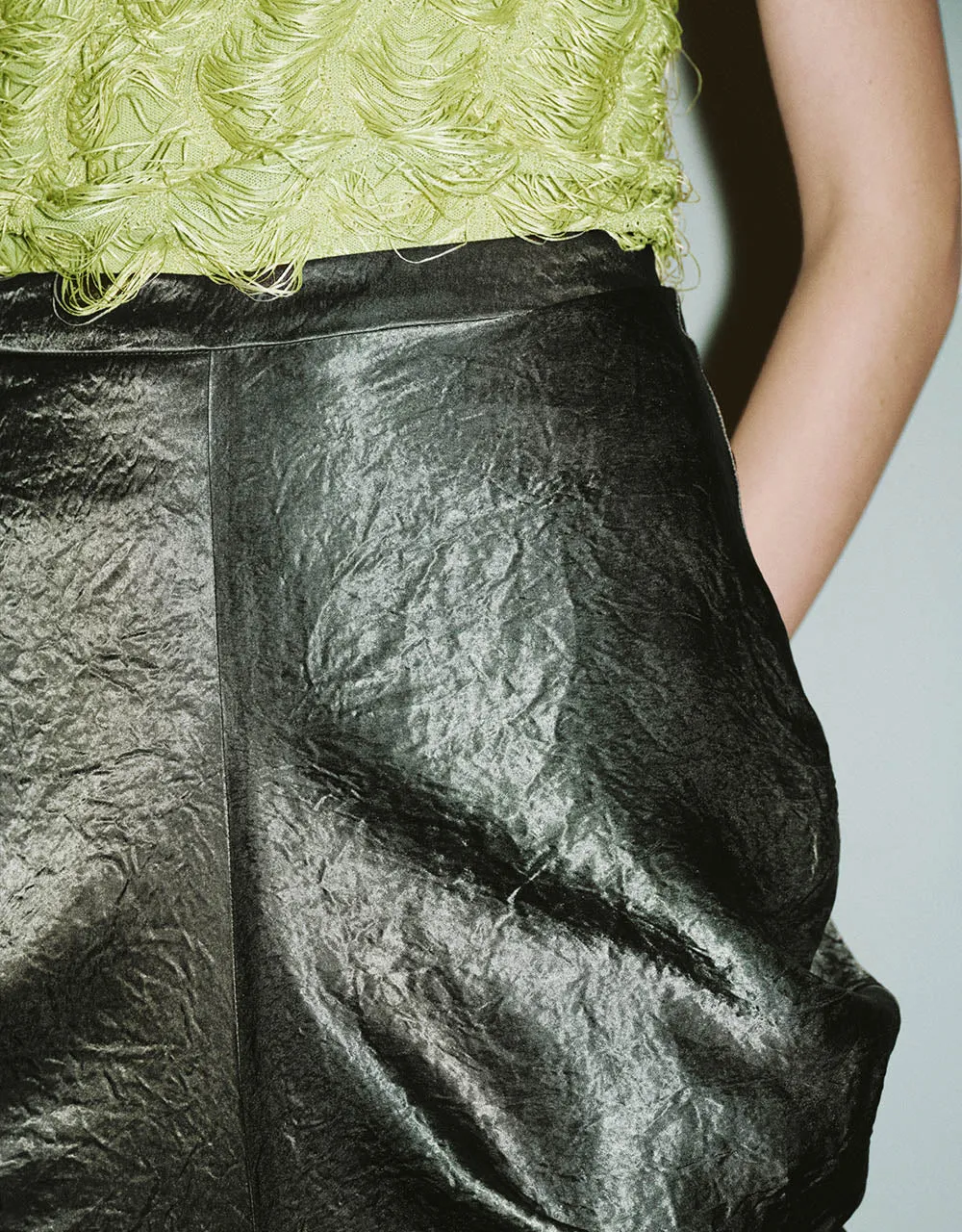 Midi Fishtail Skirt