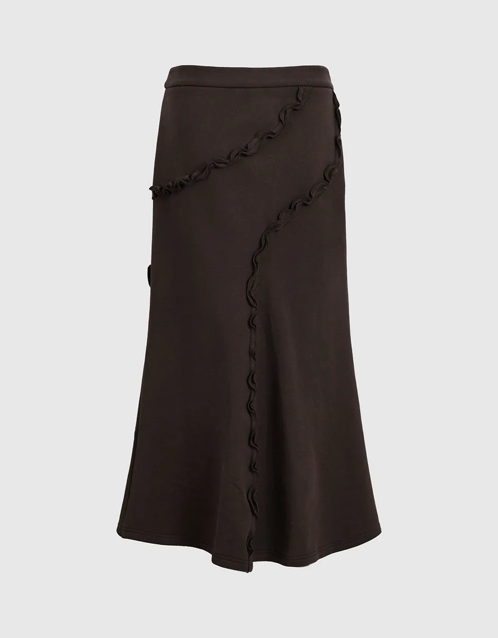 Midi Fishtail Skirt