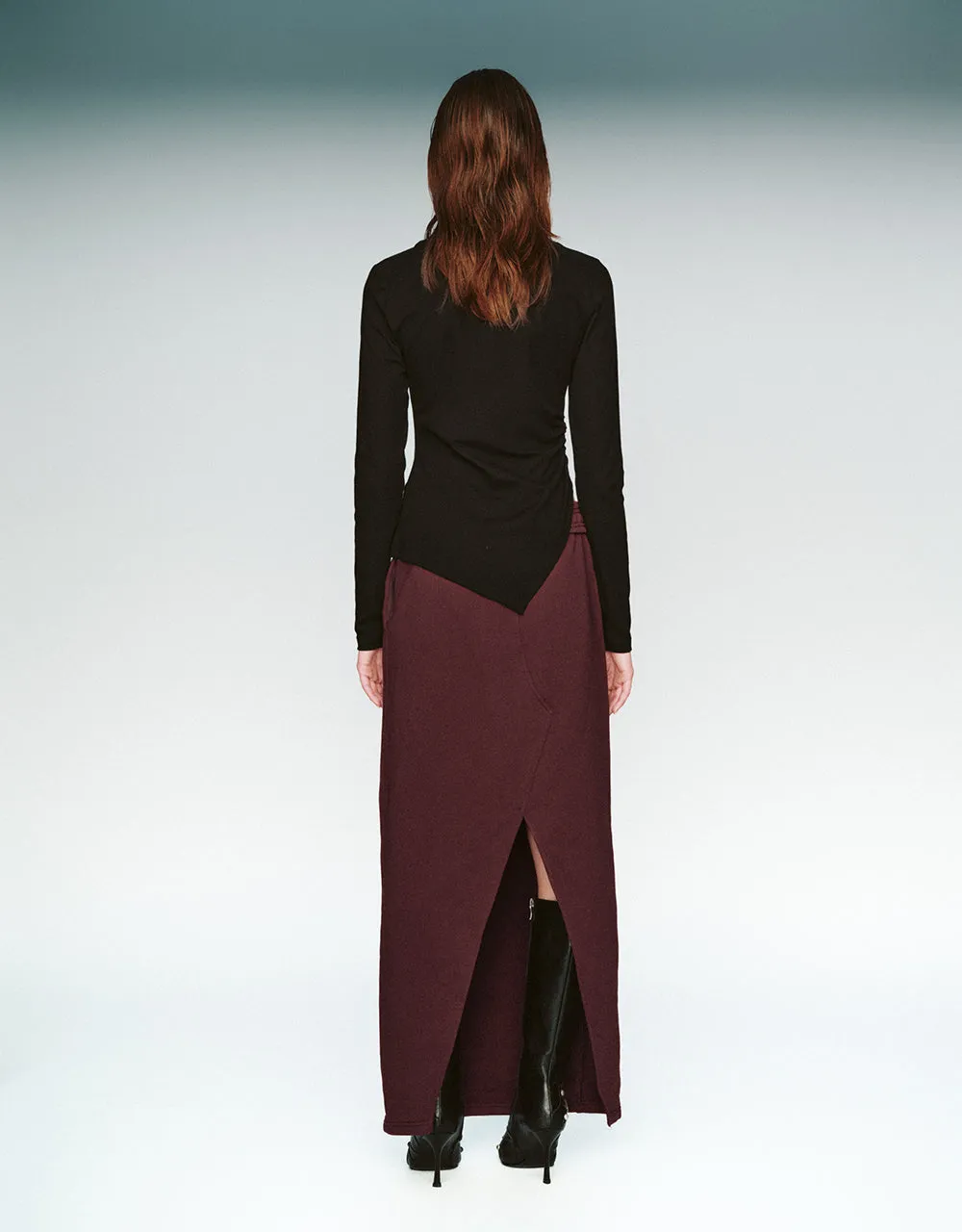 Midi Fishtail Skirt