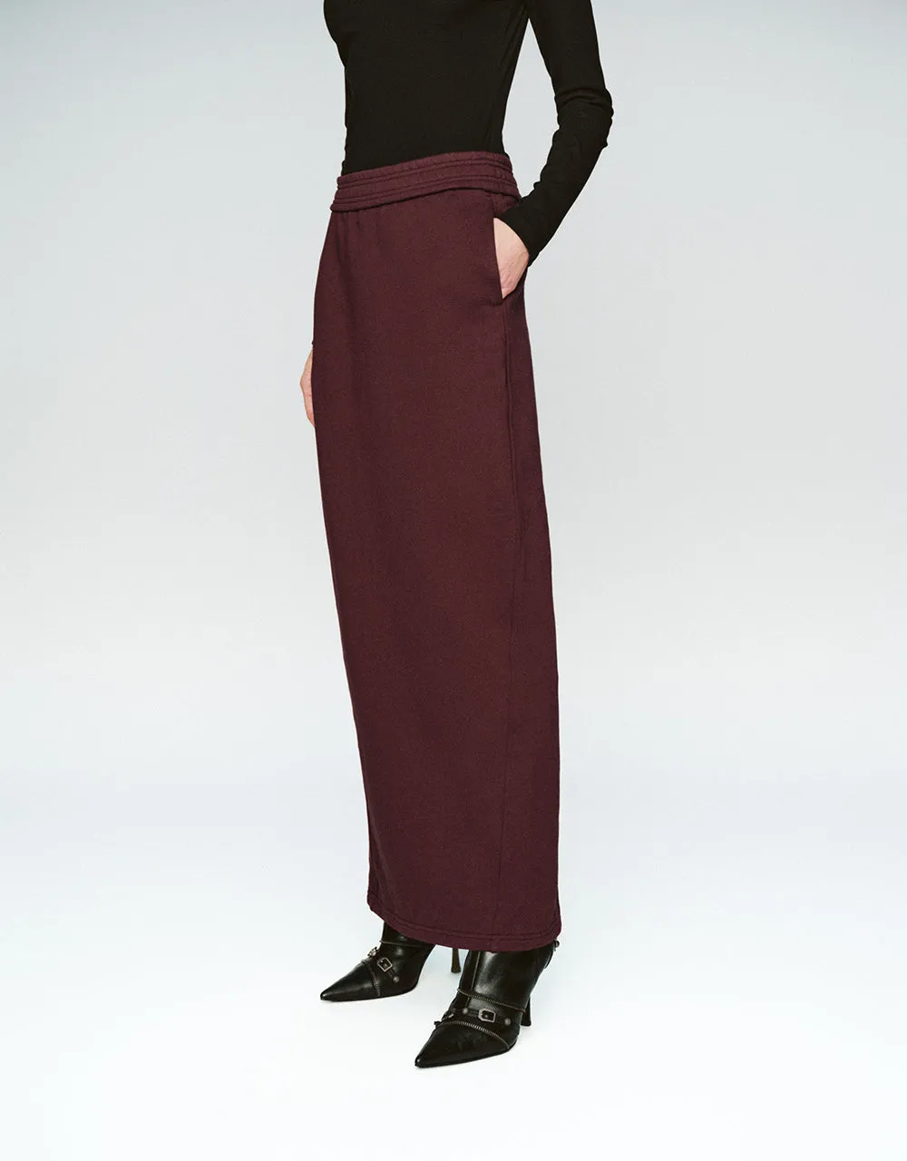 Midi Fishtail Skirt