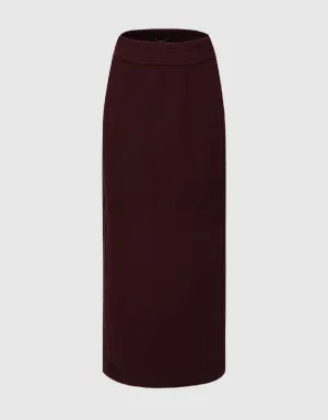 Midi Fishtail Skirt