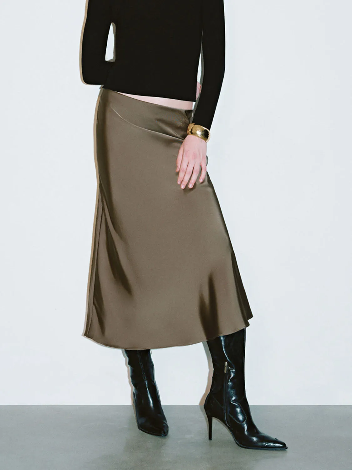 Midi Fishtail Skirts