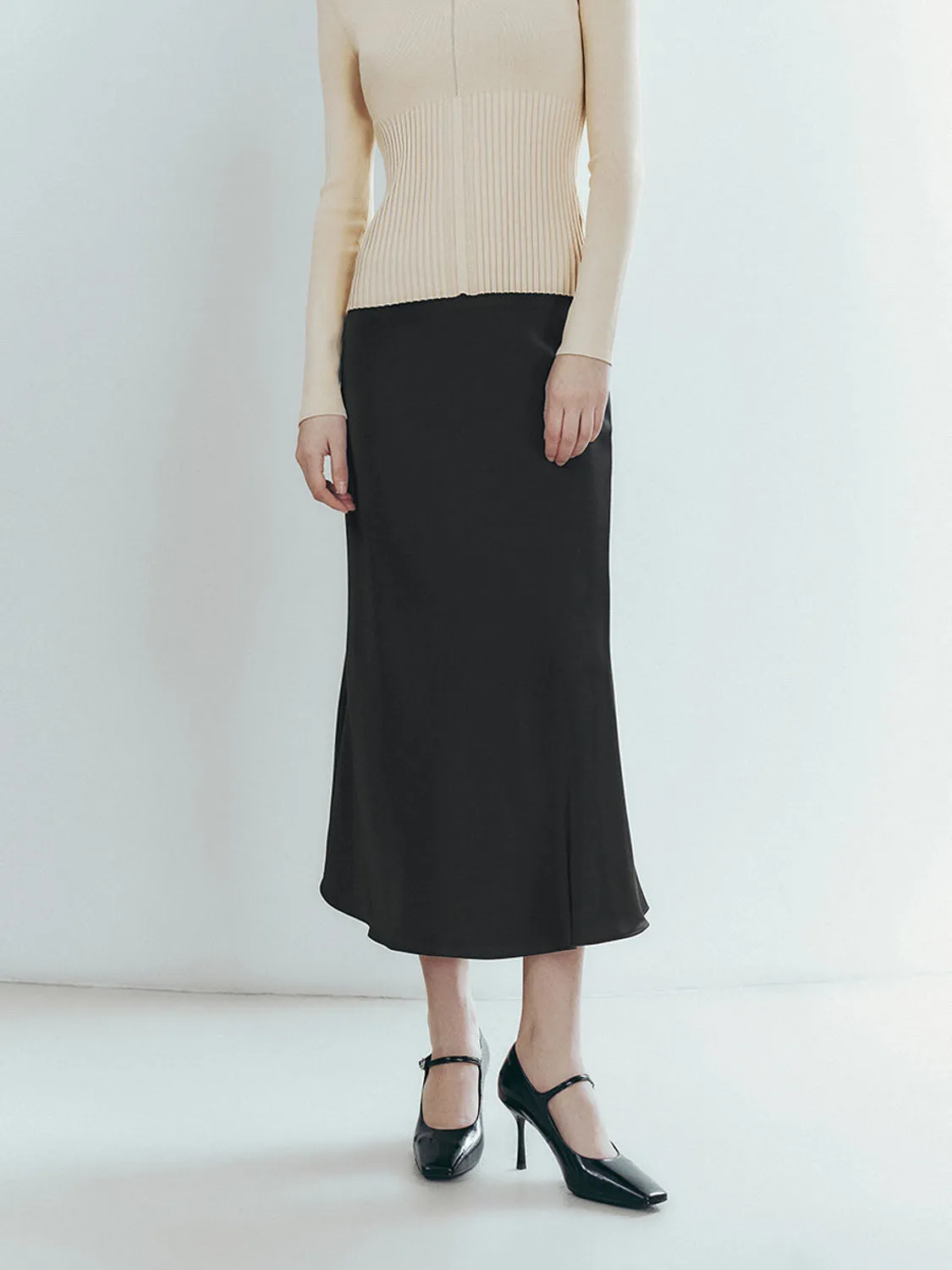 Midi Fishtail Skirts