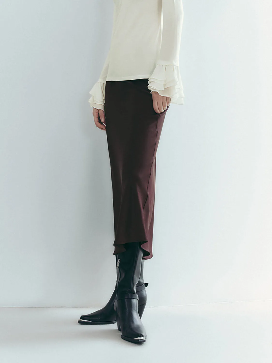 Midi Fishtail Skirts