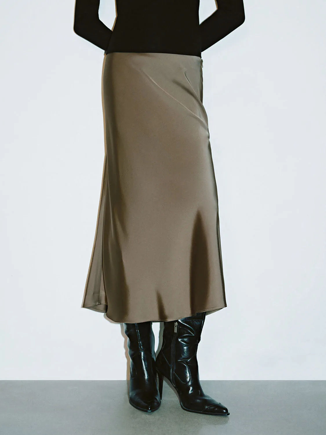 Midi Fishtail Skirts