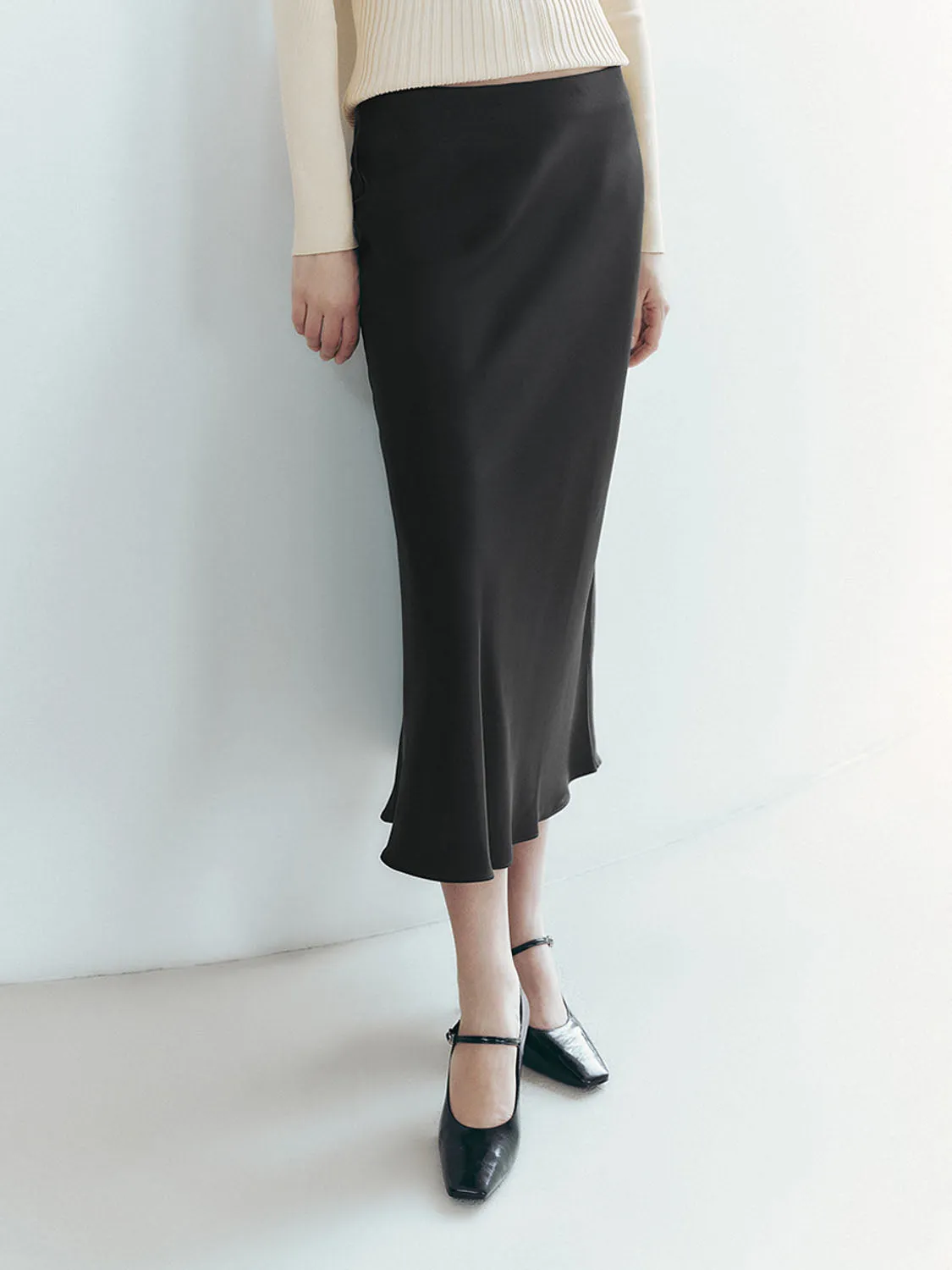 Midi Fishtail Skirts