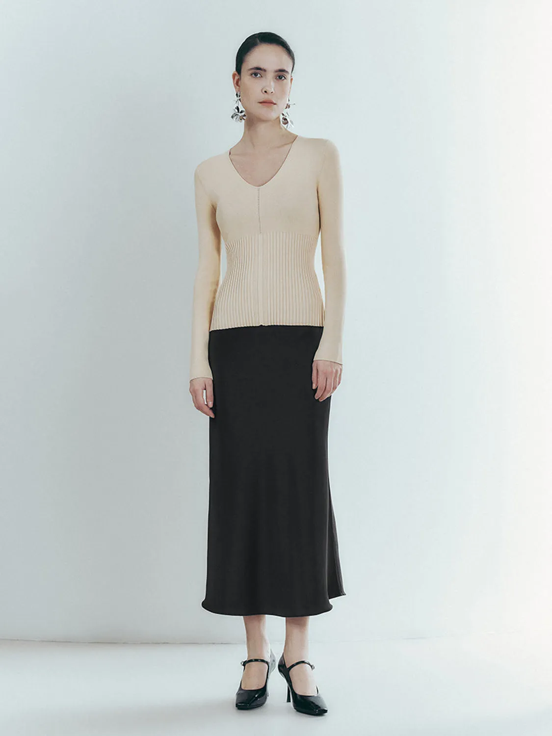 Midi Fishtail Skirts