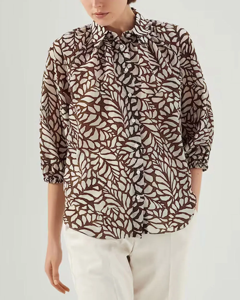 Military and Avena Botanical Blouse