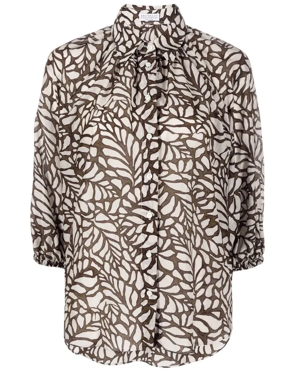 Military and Avena Botanical Blouse