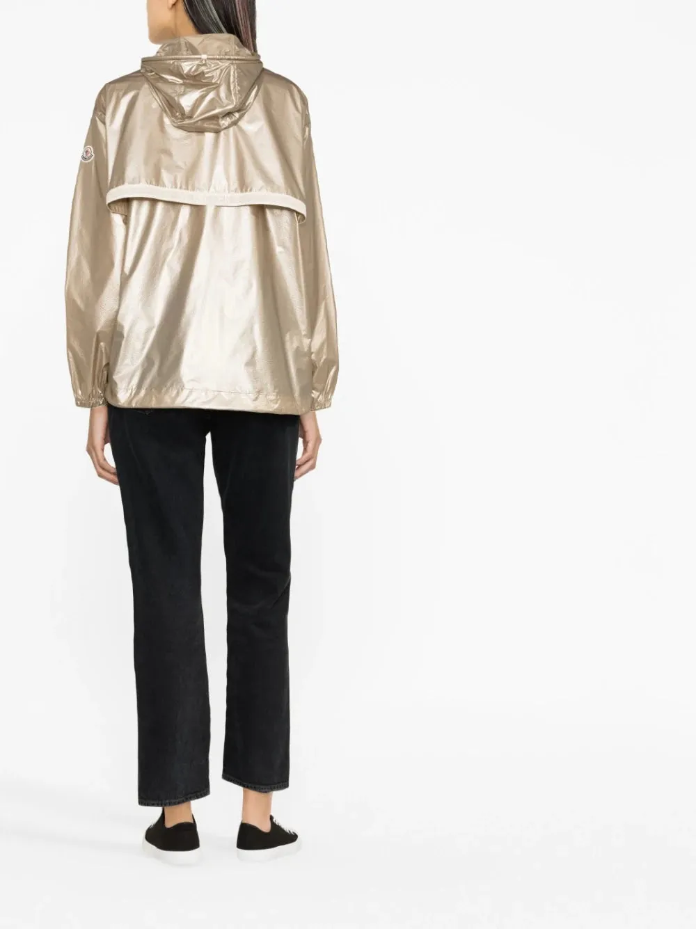 MONCLER WOMEN Tazenat Hooded Jacket Gold