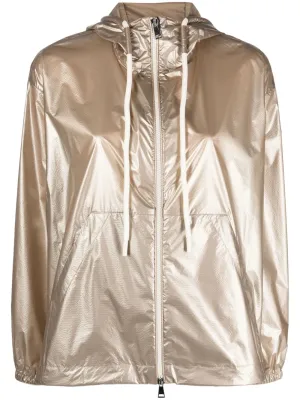 MONCLER WOMEN Tazenat Hooded Jacket Gold