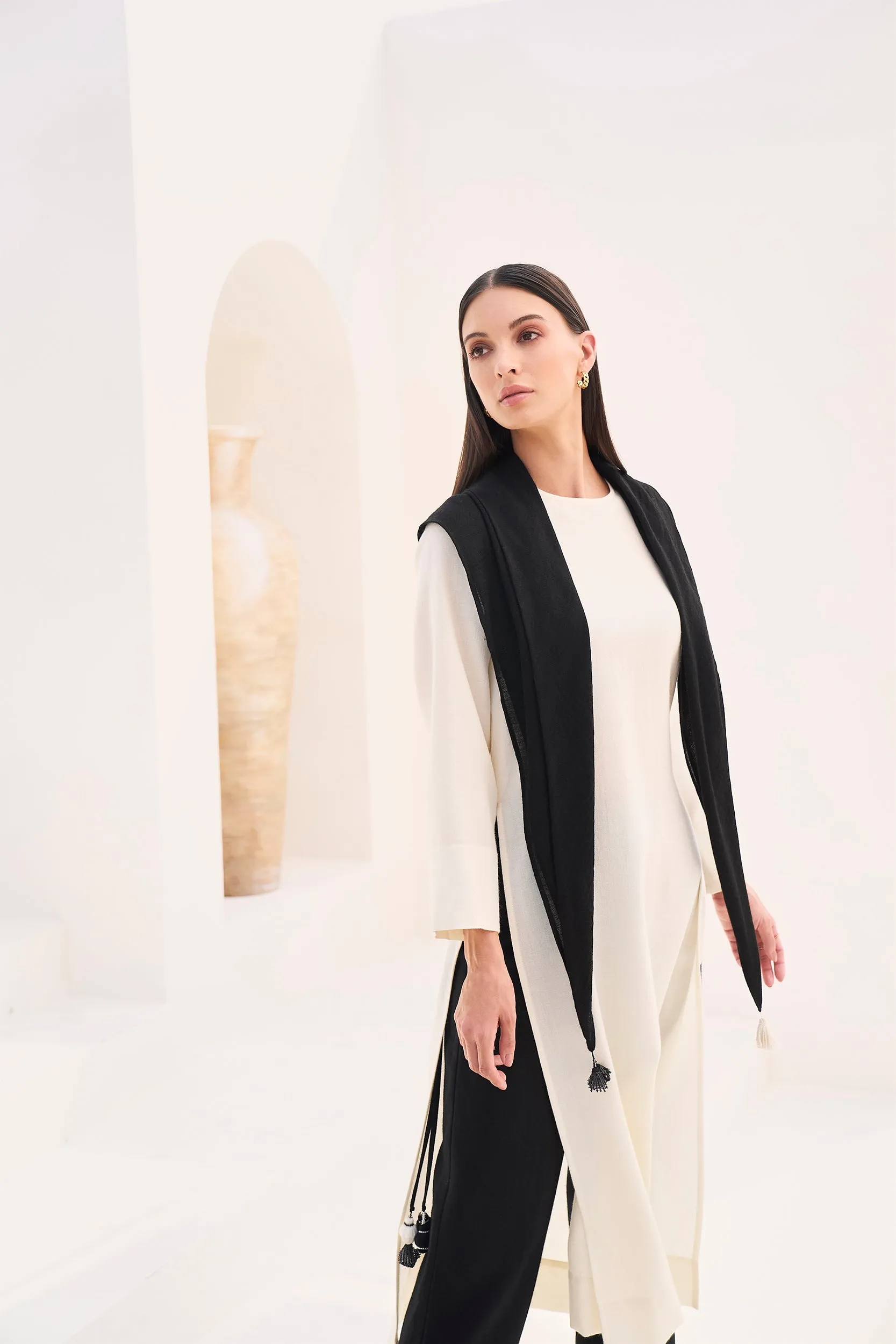 Morocco Woollen Top (Ivory)